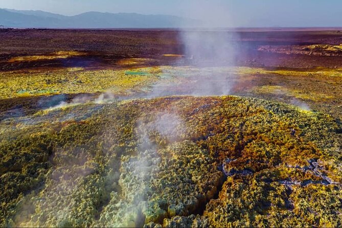 3 Day Danakil Depression Ertale and Dallol Tours - Day 3: Dallol’s yellow, green, and red earth