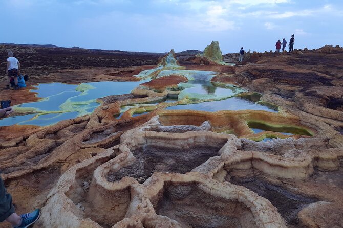 3-Day Danakil Depression Expedition - Day one: Semera, Hamedela, and Lake Assale at sunset