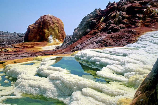3 Days Danakil Depression Tours Via Semera - Day three: salt production at Lake Afdera and return to Semera