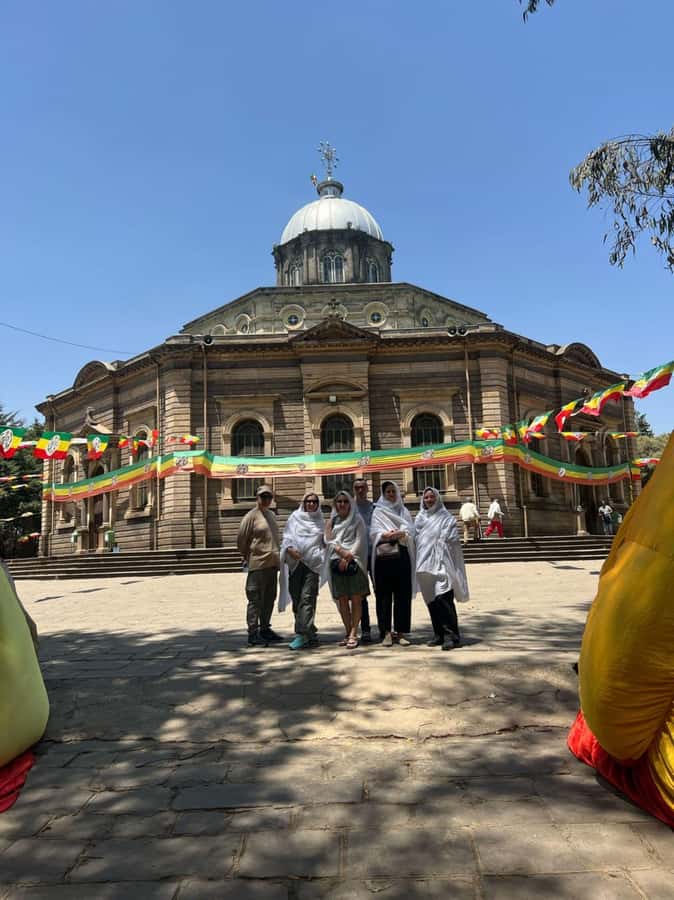 A guided tour of Addis Abeba that includes a city viewpoint - St. George’s Cathedral and Ethiopia’s Orthodox tradition