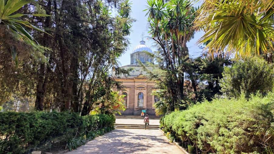 A guided tour of Addis Abeba that includes a city viewpoint - Merkato, the city’s largest open market