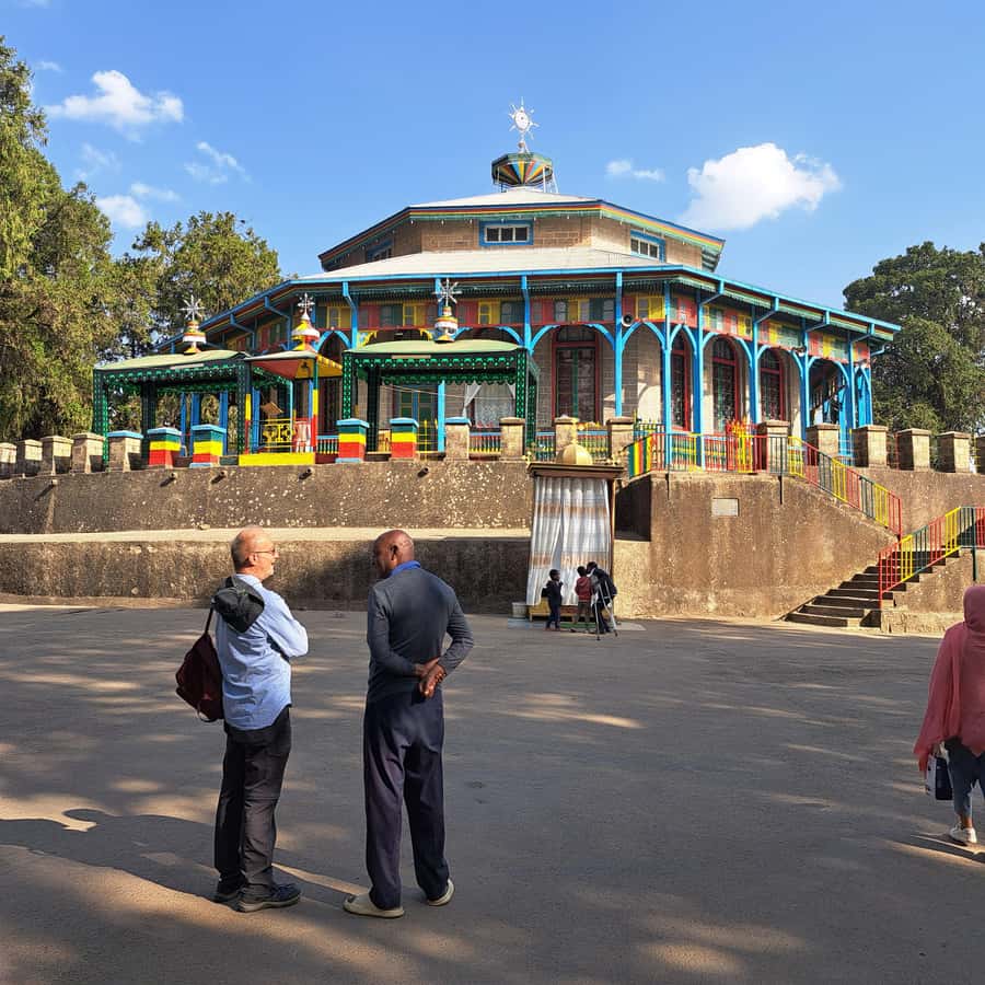 Addis Ababa at a Glance - Entoto Mountain and the view over Addis Ababa
