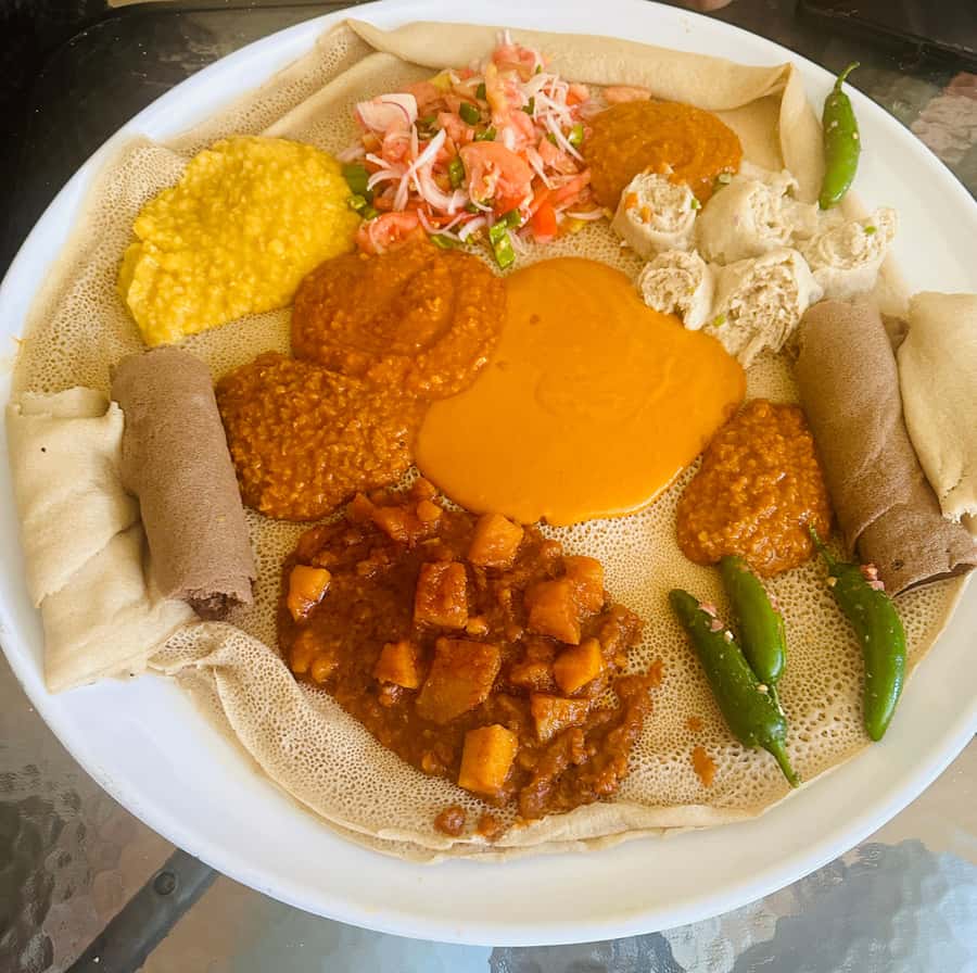Addis Ababa city tour from Bole airport and All Hotels - Shiromeda Market and traditional Ethiopian clothing