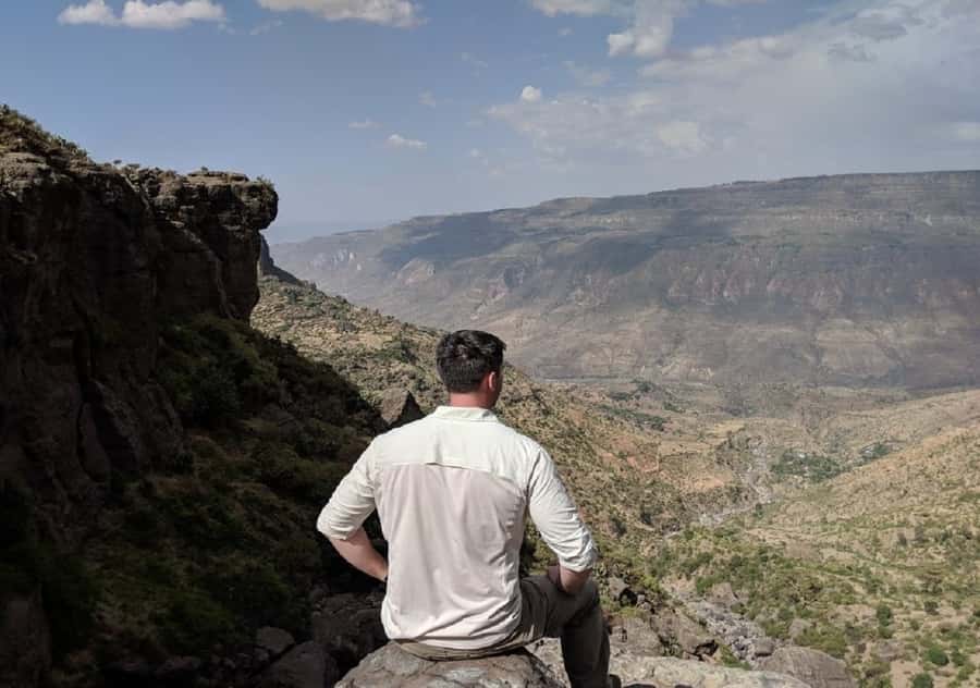 Addis Ababa: Debre Libanos, Blue Nile Gorge, and Cave Tour - Finding gelada baboons and highland birdlife