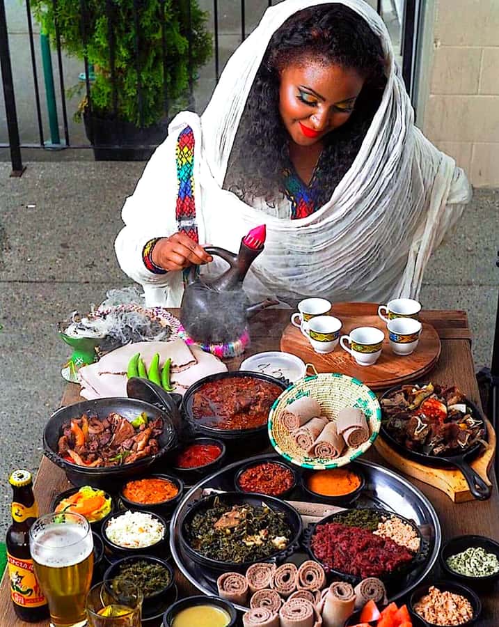 Addis abeba Full Cooking class. - Coffee roasted and prepared the Ethiopian way