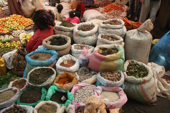 Addis Mercato Market - Walking through the recycling area
