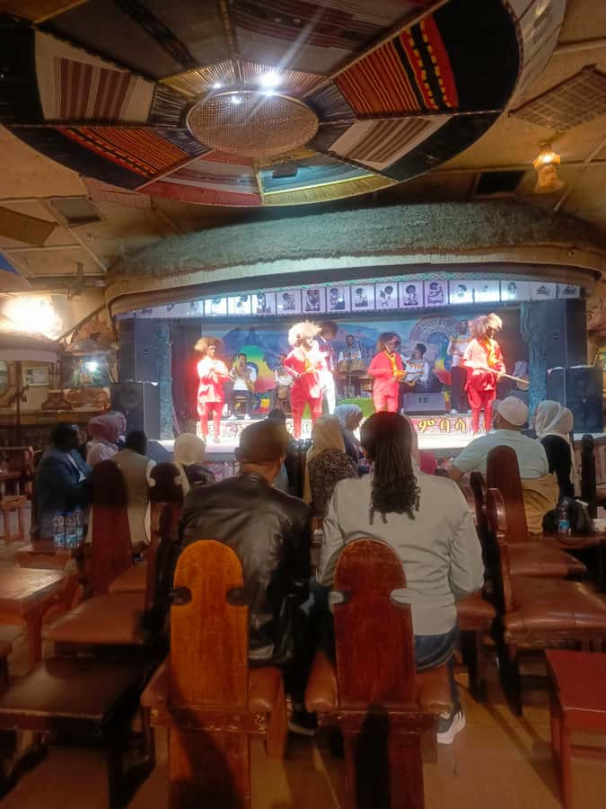 Addis Night Life yod Abissinia - Starting with coffee in a local home