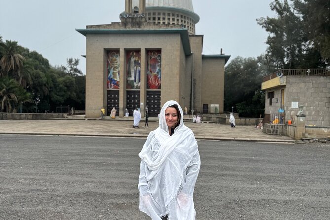 Day Trip From Addis Ababa To Debre Libanos and Portuguese Bridge - Walking to the waterfall and caves
