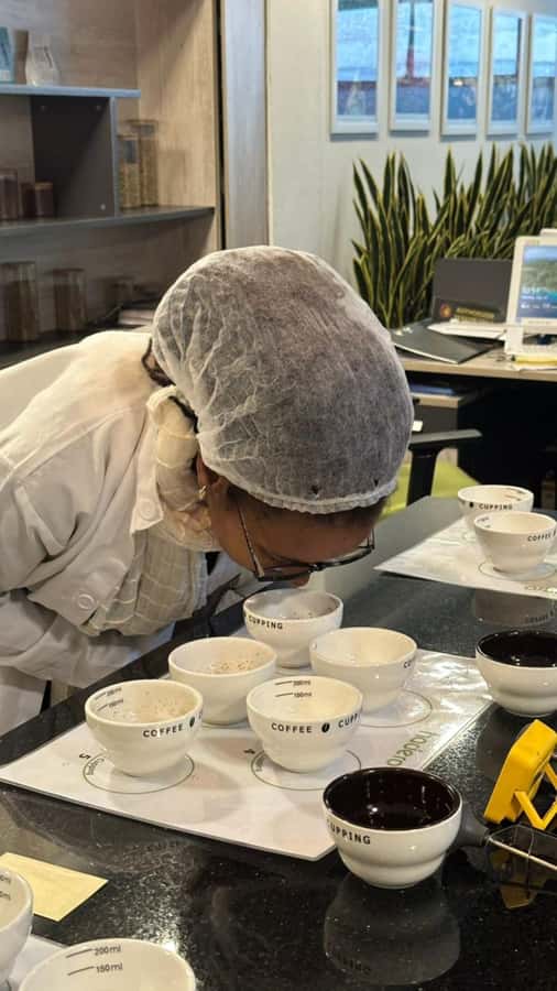 Ethiopia coffee cupping class/Ethiopian food injera making - Pickup in Addis Ababa and the shape of the day