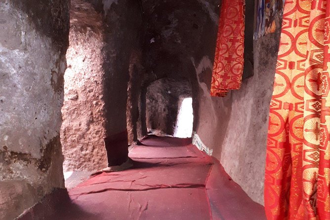 Excursion to Melka Kuntre, Tiya and Adadi Mariam - Adadi Mariam, a church cut from rock