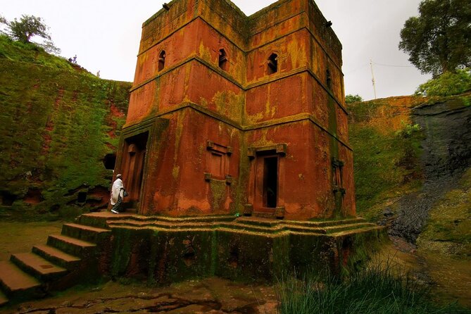 Lalibela churches , church museum & Yemrehan kirstose ( cave church) - The southern group and the view of St. George