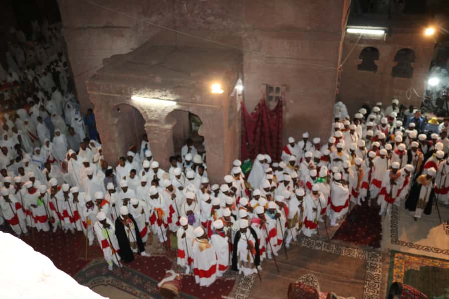 Lalibela: Churches Full-Day Private Tour w/Coffee Ceremony - The northwestern churches, six different views of Lalibela