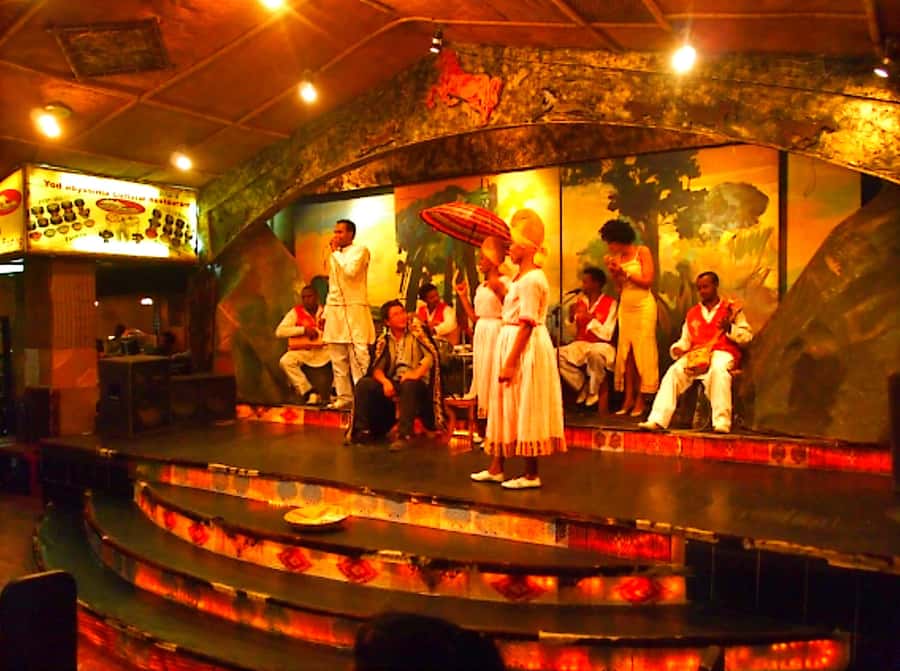 Pup crawl and nightlife tour in Addis Ababa. - Ethiopian music and a restaurant with dancing