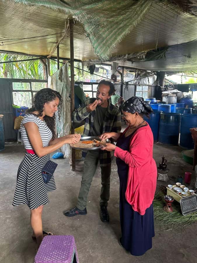 Taste of Addis: A Delicious 3-Hour Journey Ethiopian Flavors - The coffee ceremony and Tomoka finish