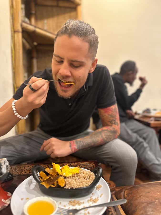 Taste of Addis: A Delicious 3-Hour Journey Ethiopian Flavors - Starting with injera and Ethiopia’s shared table
