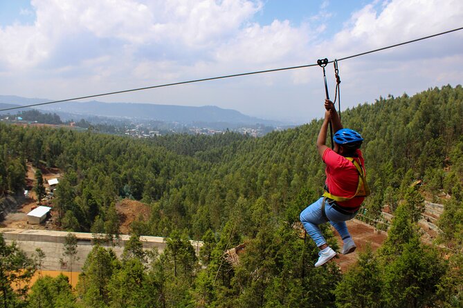 Transit passengers, layover tour through Adiss Abeba - Mount Entoto and the view over Addis Ababa